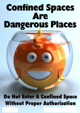 Safety Poster - Confined Space